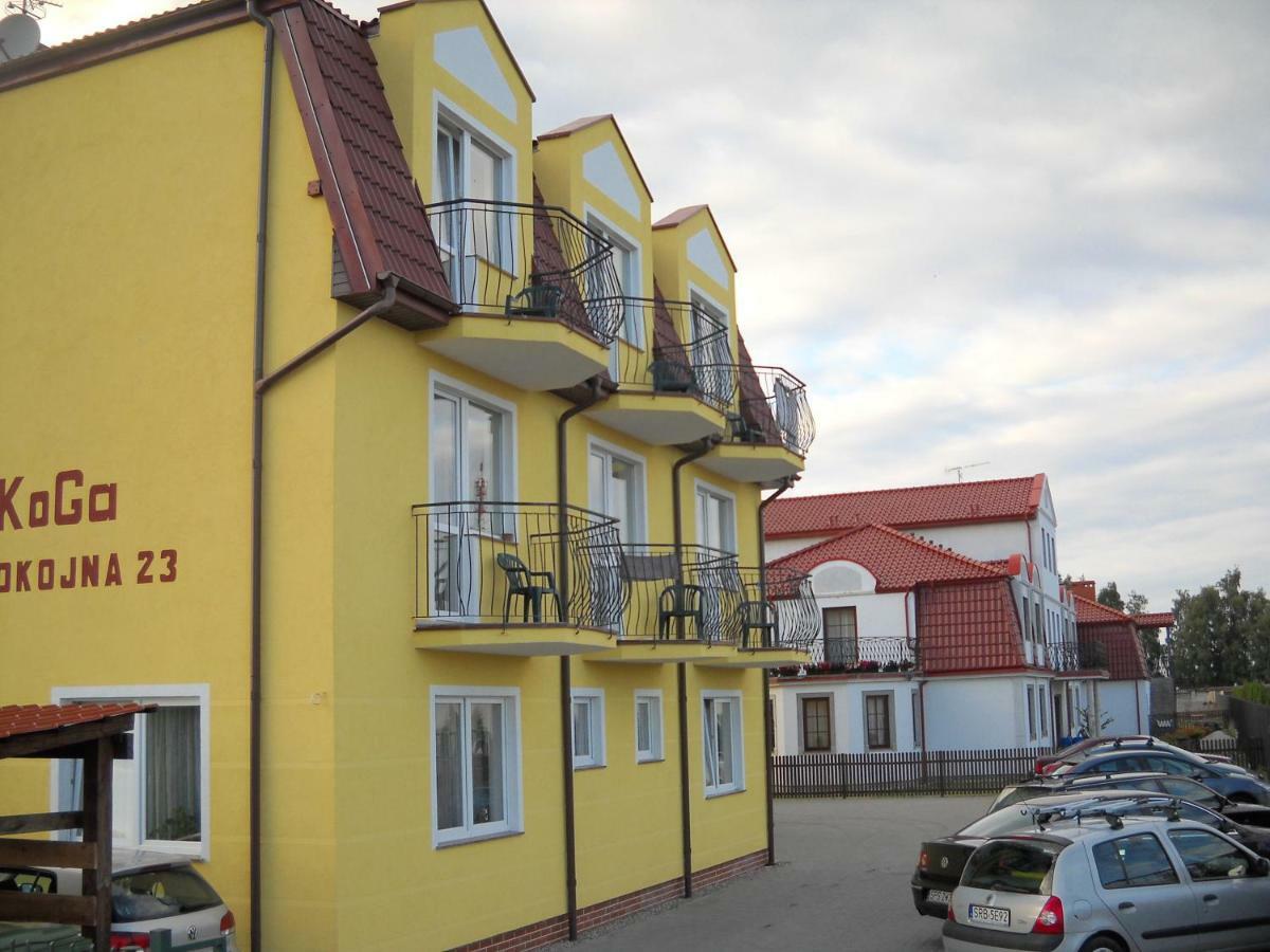 Pensjonat Koga Kolobrzeg Bagian luar foto